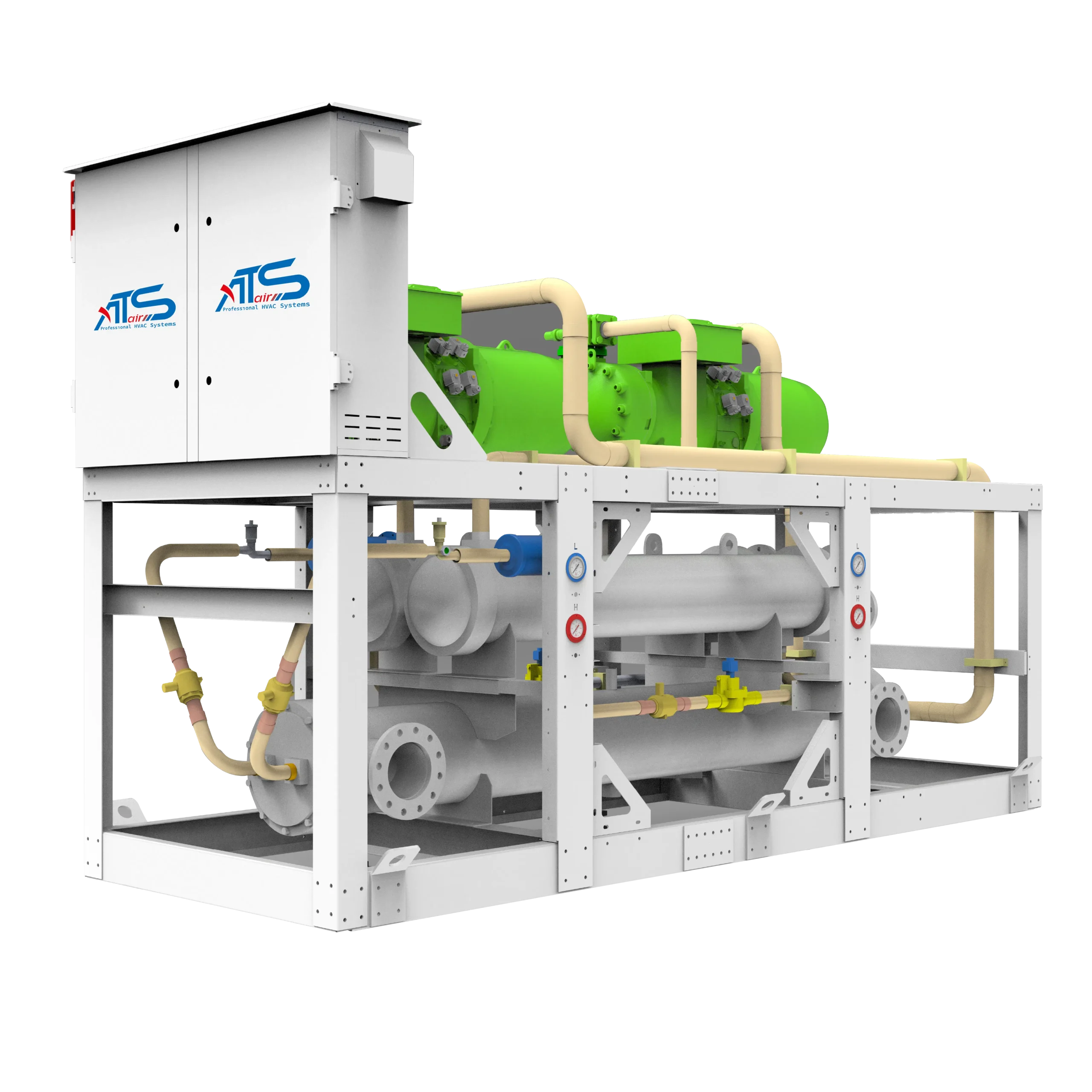 Tahıl Soğutma Üniteleri aircools chiller su soğutma vidalı